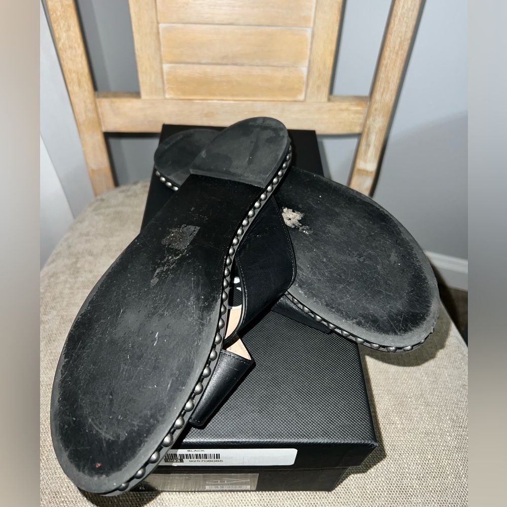 Coach Hailey Leather Sandal Size 8 - Picture 4 of 5